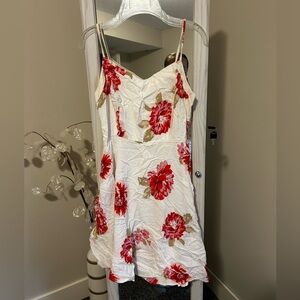 Old Navy poplin sun Dress size small